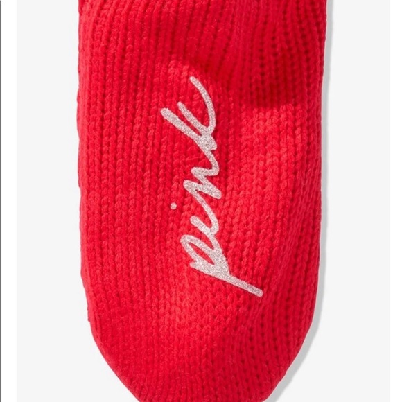 VS PINK Pom Pom Knee High Socks - Picture 3 of 5